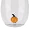 Celebrate It; 16oz. Pumpkin Icon Stemless Wine Glass by Celebrate It™; Category:Halloween Baking & Party; Image:3
